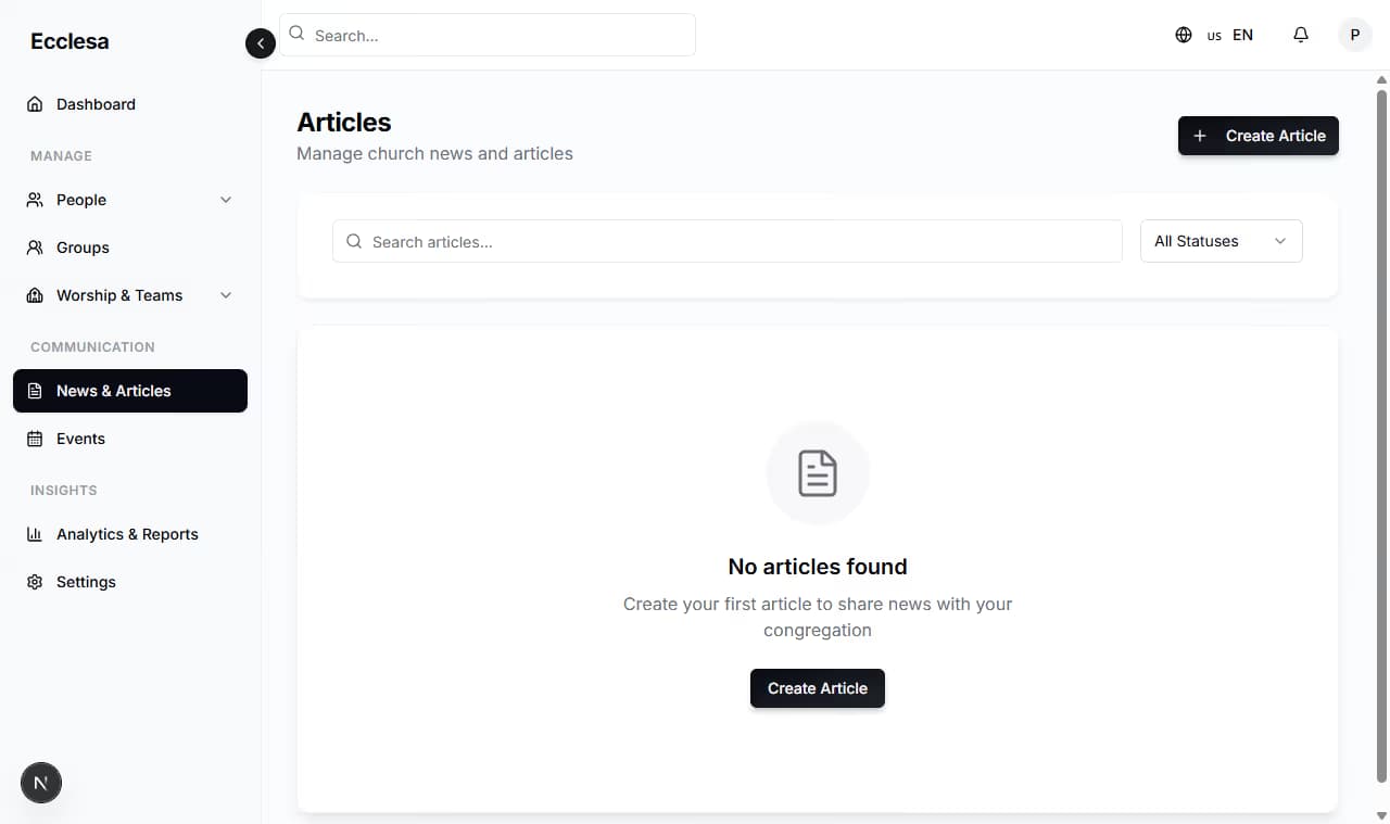 Komunikasi — Notifikasi Email